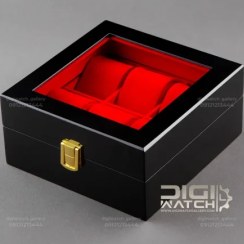 تصویر جعبه ساعت 6 تایی چوبی 