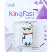 تصویر فلش 32 گیگابایت فانتزی طرح گوسفند کینگ فست KING FAST فلش-32-گیگابایت-فانتزی-طرح-گوسفند-کینگ-ف
