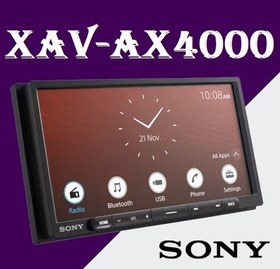 تصویر Sony XAV-AX4000 پخش تصویری سونی 