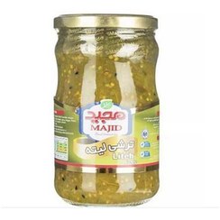 تصویر ترشی لیته شیشه مجید 670 گرم 