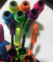 تصویر ریمل های رنگی نئونی تیکاتی ترک (اصل) tikkati Neon colored mascara - زرد Tikkati Neon colored mascara