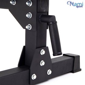 تصویر نیمکت تخت بدنسازی حرفه ای Professional gym flat bench NS2040 