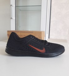 تصویر کتانی نایک مشکی مدل 22780 Black Nike linen model 22780