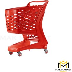 تصویر چرخ خرید ترولی پلی کربنات 90 لیتری 