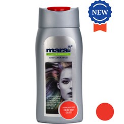 تصویر شامپو رنگ 200میل مارال قرمز آتشین Maral Hair Color Shampoo 200ml