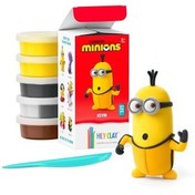 تصویر بازی فکری خاک رس خشک شده در هوا (جعبه ۵ تایی) - مینیون ها (کوین) 