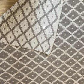 تصویر گلیم لاراهوم طرح لوزی 