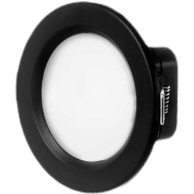 تصویر دنیزDE46-چراغ روشنایی توکار-قطر7.5 (مشکی) 