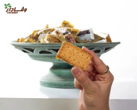 تصویر حلوا پذیرایی‌ بیسکویتی 