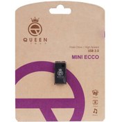 تصویر فلش مموری کوئین تک مدل MINI ECCO ظرفیت 64 گیگابایت USB 64GB MINI ECCO QUEEN