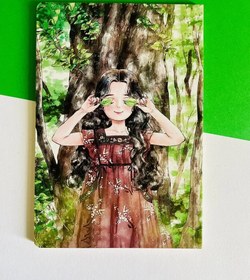 تصویر دفتر مشق ۵۰ برگ کرومی 