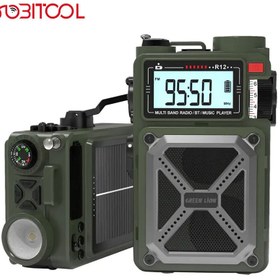 تصویر پاوربانک خورشیدی گرین مدل Vintage Solar Pro ظرفیت ۴۰۰۰ میلی‌آمپر 