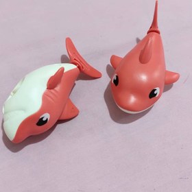 تصویر کوکی حمام - نهنگ قرمز 