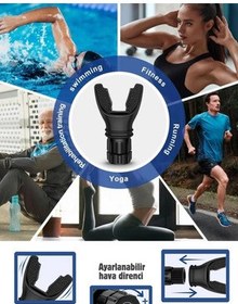 تصویر دستگاه تنفس یونیکروم مشکی - دستگاه مقاومت تنفسی - تهویه و تقویت ریه 