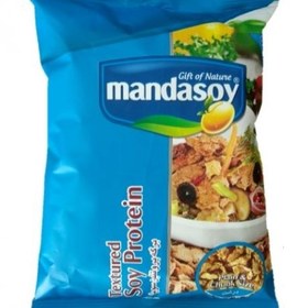 تصویر برگه سویا درشت مانداسوی MandaSoy large soya flakes