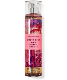 تصویر بادی اسپلش بث اند بادی مدل کاستاریکا Casta Rica Bath Body Work Casta Rica Pink Pineapple Sunrise Fine Fragrance Mist