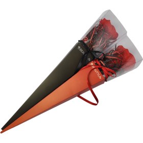 تصویر گل کاغذ کشی قیفی 