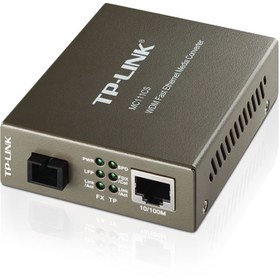 تصویر TPLINK MC112CS 10/100Mbps WDM Media Converter 
