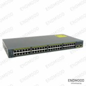 تصویر سوئیچ سیسکو مدل WS-C2960-48TT-L استوک Cisco WS-C2960-48TT-L 48Port Switch Stock