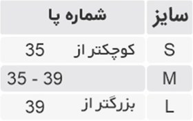 تصویر کفش گچ مدل رِها طب و صنعت کد 16600 