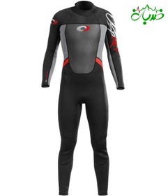 تصویر ( وتسوت ) لباس غواصی و ورزش های آبی ۵ میل Osprey مردانه تمام تنه - لارج(L) Neoprene wetsuit 5 mm