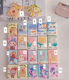 تصویر دستمال کاغذی طرحدار فانتزی - شماره۱۹ 