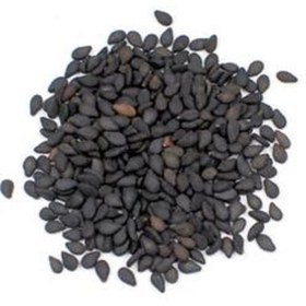 تصویر کنجد سیاه خام 200گرم 
