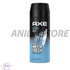 تصویر اسپری ضد تعریق مردانه اکس مدل Ice Chill حجم ۱۵۰ میل با ماندگاری ۴۸ ساعت 