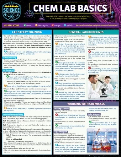 خرید و قیمت دانلود کتاب Chem Lab Basics: Quick Study Guide 2018 | ترب