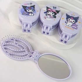 تصویر آینه تاشو کرومی 