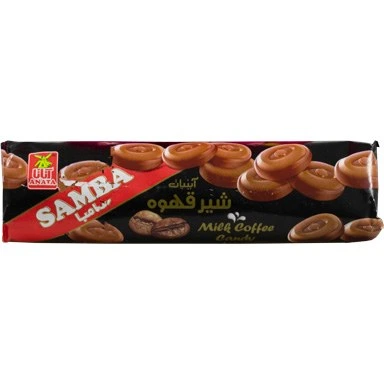 خرید و قیمت آناتا آبنبات مغزدار شیرقهوه سامبا 50گرم | ترب