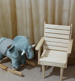 تصویر صندلی کودک مدل دسته دارچوبی باچوب روسی(خرید مستقیم از تولیدکننده) childrens chair model with russian wooden handle