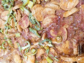 تصویر خوراک سوسیس بندری 