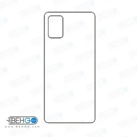 تصویر برچسب محافظ پشت گوشی مناسب برای سامسونگ گلکسی A71 ا Samsung Galaxy A71 Back Sticker Samsung Galaxy A71 Back Sticker