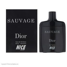 تصویر ادکلن مردانه مدل Sauvage Dior حجم 85 میل نایس Nice men's cologne model Sauvage Dior volume 85 ml