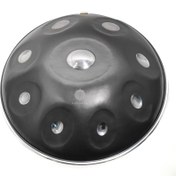 تصویر هنگ درام کیتا Kita مدل مشکی پلاک نقره ای 