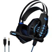 تصویر هدست گیمینگ با سیم اولنگ مدل GT63 Ovleng GT63 Wired Gaming Headset