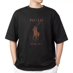 تصویر تیشرت خیابانی POLO سوارکار کلاسیک 