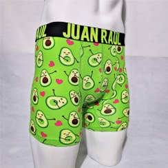 تصویر لباس زیرمردانه ترک برند ژان رئال (JUAN RAUL) پادار طرح اواکادو (شورت مردانه) Turkish men's underwear brand JUAN RAUL with avocado print (men's briefs)