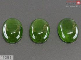 تصویر نگین چشم گربه سبز کد 110889 