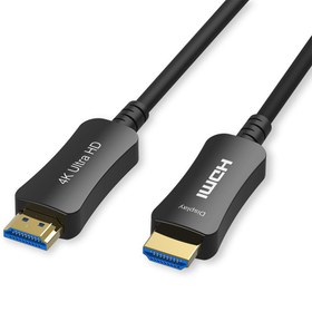 تصویر کابل HDMI v2.0 فیبر نوری فرانت 25 متری 