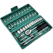 تصویر مجموعه 46 عددی آچاربکس و سری پیچگوشتی مدل New Tools 