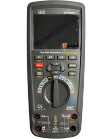 تصویر مولتی متر و اوسیلوسکوپ سی ای ام مدل DT-9989 CEM DT-9989 Multimeter And Oscillometer