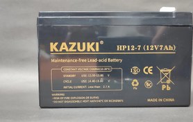 تصویر باتری یو پی اس ۷ آمپر ۱۲ ولت ۲۰۲۴ کازوکی تحت لیسانس ژاپنUPS UPS battery 7 amp 12 volt Kazuki Japan