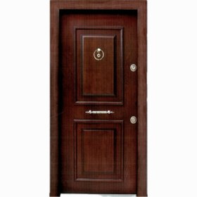 تصویر درب ضدسرقت مدل دو قاب برجسته 