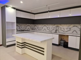 تصویر کابینت آشپزخانه جنس ام دی اف 