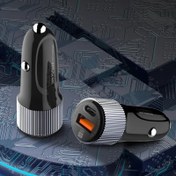 تصویر شارژر فندکی الدینیو مدل C510Q توان ۳۶ وات 