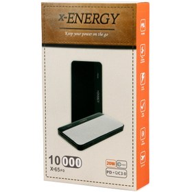 تصویر پاوربانک ایکس انرژی مدل X-65PD ظرفیت 10000mAh X-Energy power bank model X-65PD capacity 10000mAh