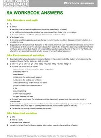 خرید و قیمت کتاب Exploring Science Working Scientifically Workbook ...