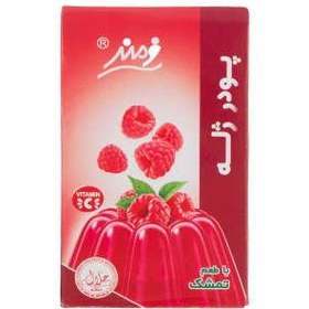 تصویر پودر ژله تمشک فرمند مقدار 100 گرم Farmand Raspberries Jelly powder 100gr